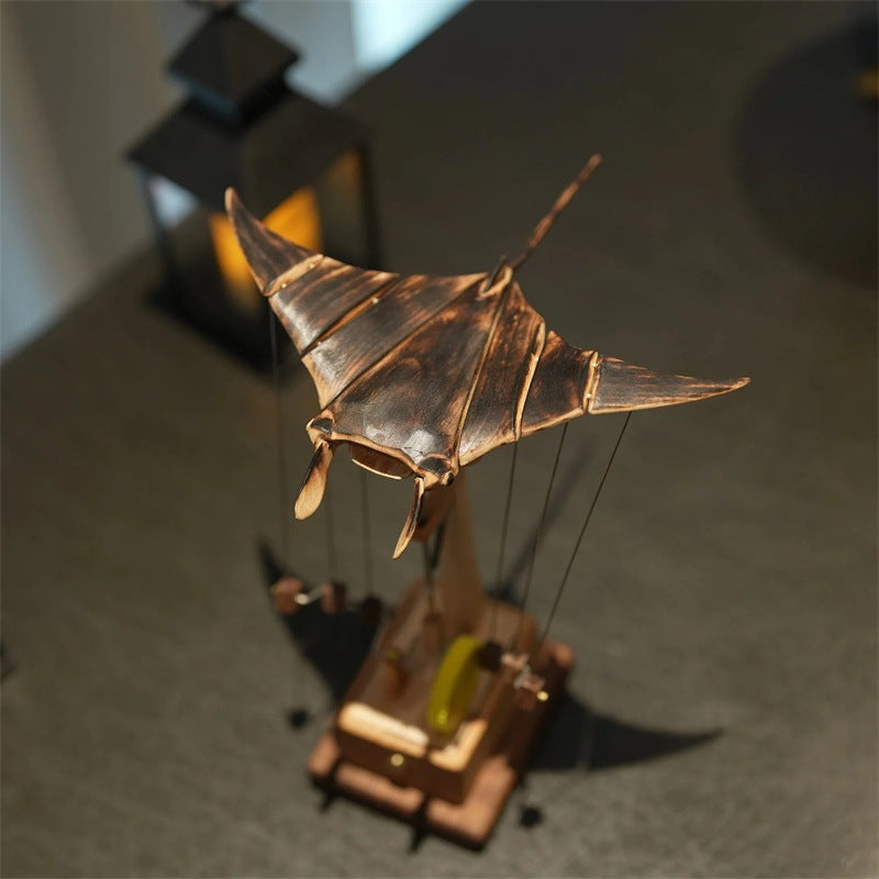 The Wooden Manta Ray