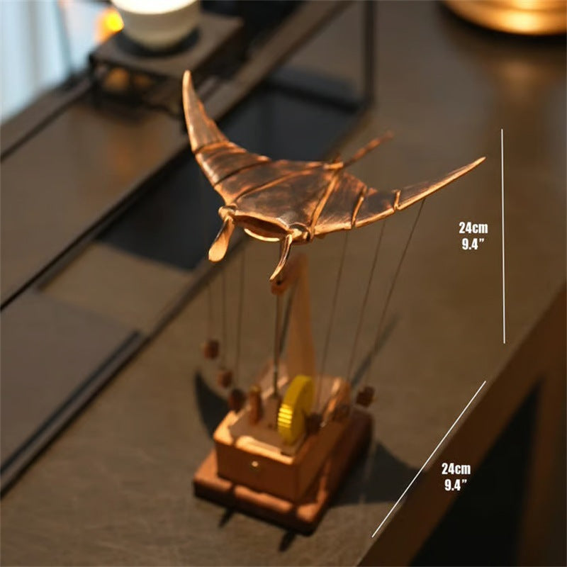The Wooden Manta Ray